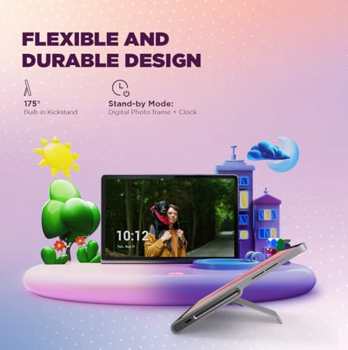 Lenovo Tab Plus with Octa JBL Hi-Fi Speakers| 8 GB RAM, 128 GB ROM| 11.5 Inch, 2K, 90 Hz Refresh| Wi-Fi Tablet| Android 14| 45 W Fast Charger| Built-in Kickstand| Color: Luna Grey 