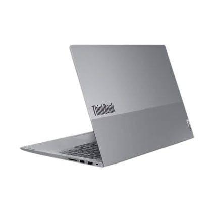 Lenovo ThinkBook 16 AMD Ryzen 5 7535HS (16GB RAM/512GB SSD/Win 11 Home/Office 2024/Backlit Keyboard/Fingerprint) 16" WUXGA IPS 300 Nits Thin & Light Laptop/1Y Warranty/Aluminium Top/1.7kg, 21MWA0BSIN 