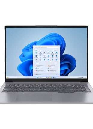 Lenovo ThinkBook 16 AMD Ryzen 5 7535HS (16GB RAM/512GB SSD/Win 11 Home/Office 2024/Backlit Keyboard/Fingerprint) 16" WUXGA IPS 300 Nits Thin & Light Laptop/1Y Warranty/Aluminium Top/1.7kg, 21MWA0BSIN 