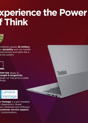 Lenovo Thinkbook 16 G6 AMD Ryzen 5 16" Wuxga IPS Antiglare 300 NITS Thin and Light Laptop (16GB RAM/512GB SSD/Windows 11 Home/Fingerprint/Office 2021/Arctic Grey/1 Year Onsite/1.7 Kg), 21KKA07RIN 