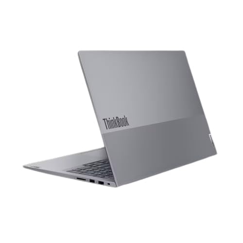 Lenovo Thinkbook 16 G6 AMD Ryzen 5 16" Wuxga IPS Antiglare 300 NITS Thin and Light Laptop (16GB RAM/512GB SSD/Windows 11 Home/FPR/Arctic Grey/1 Year Onsite/1.7 Kg), 21KKA07RIN 