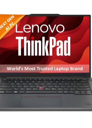 Lenovo ThinkPad E14 AI PC Intel Core Ultra 5 125U | Copilot Key | 16GB RAM | 512GB SSD | 14” WUXGA IPS 300 Nits | Win 11 + Office 2024 | Backlit | Fingerprint | 1.42 kg | 1Y Onsite | Black –21M7S0SJ00 