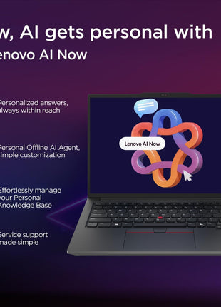 Lenovo ThinkPad E14 AI PC Intel Core Ultra 5 125U | Copilot Key | 16GB RAM | 512GB SSD | 14” WUXGA IPS 300 Nits | Win 11 + Office 2024 | Backlit | Fingerprint | 1.42 kg | 1Y Onsite | Black –21M7S0SJ00 