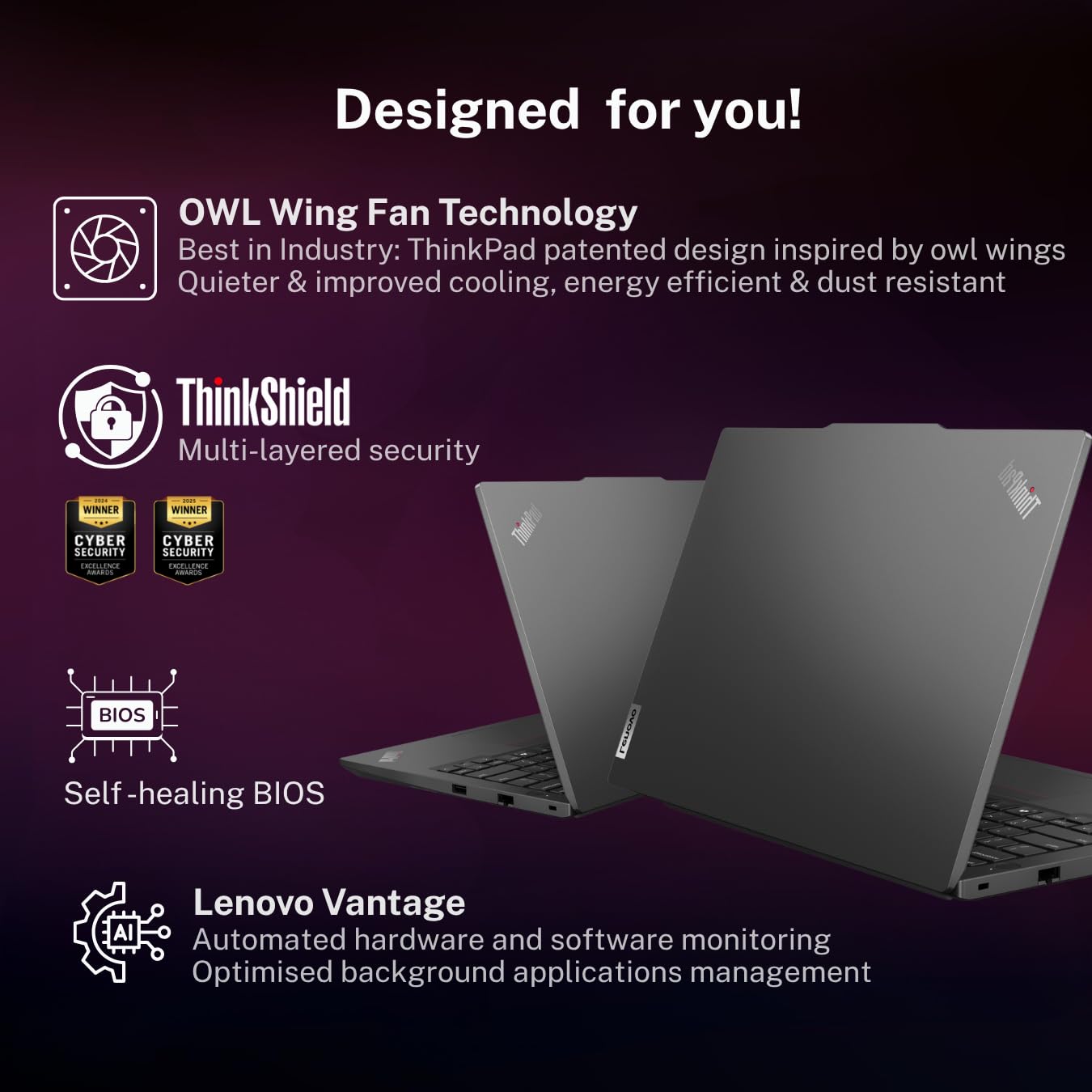 Lenovo ThinkPad E14 AI PC Intel Core Ultra 5 125U | Copilot Key | 16GB RAM | 512GB SSD | 14” WUXGA IPS 300 Nits | Win 11 + Office 2024 | Backlit | Fingerprint | 1.42 kg | 1Y Onsite | Black –21M7S0SJ00 