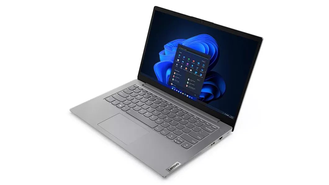 Lenovo V14 G4 (2024), AMD Ryzen 3 7320U Quad Core - (8GB/512GB SSD/AMD Radeon Graphics 610M/Windows 11) Thin and Light Business Laptop/14 FHD Display/Silver/1.47 kg/MS Office 2021 