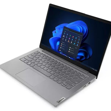 Lenovo V14 G4 (2024), AMD Ryzen 3 7320U Quad Core - (8GB/512GB SSD/AMD Radeon Graphics 610M/Windows 11) Thin and Light Business Laptop/14 FHD Display/Silver/1.47 kg/MS Office 2021 