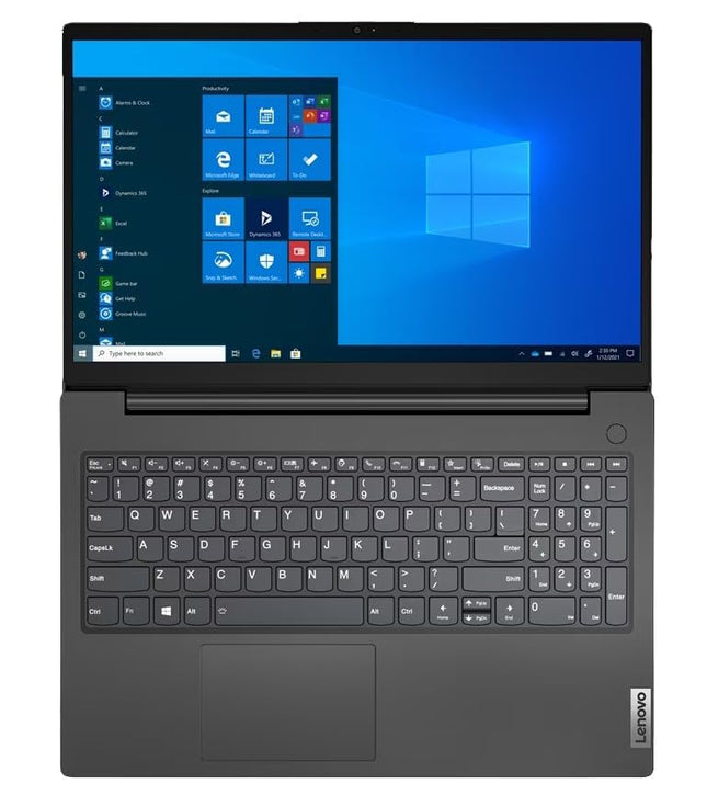 Lenovo V15 Intel Celeron N4500 15.6" (39.62 cm) FHD (1920x1080) Antiglare 250 Nits Thin and Light Laptop (8GB RAM/256GB SSD/Windows 11 Home/Black/1Y Onsite/1.7 kg), 82QYA00MIN 