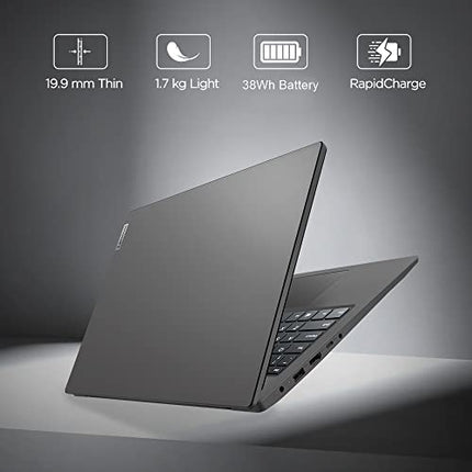 Lenovo V15 Intel Core i7 12th Gen 15.6" (39.62 cm) 16GB RAM/512GB SSD/Windows 11 Home/FHD (1920x1080) Antiglare 250 Nits Thin and Light Laptop/Iron Grey/1Y Onsite Warranty /1.7 kg, 82TTA08AIN 
