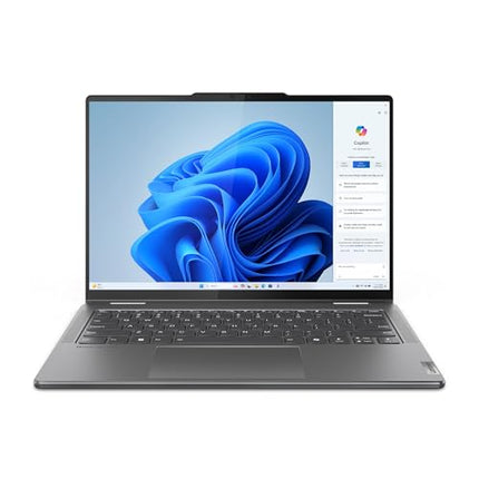 Lenovo Yoga 7 2-in-1 AMD Ryzen 7 8840HS 14"(35.5cm) WUXGA OLED 400Nits Convertible Laptop (16GB/1TB SSD/Windows 11/Office Home 2024/100% DCI-P3/Digital Pen/Grey/1.5Kg), 83DK009LIN 
