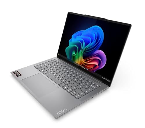 Lenovo Yoga Pro 7 Ryzen AI 9 365 (32GB RAM/1TB SSD/Copilot+PC/14.5"(36.8cm)/2.8K WQXGA+OLED/120Hz/Windows11/Office Home 2024/Grey/1.54Kg), 83HN0027IN AI Laptop 