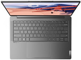 Lenovo Yoga Slim 6 13th Gen Intel Evo Core i5 13500H 14"(35.5cm) WUXGA-OLED 400Nit Laptop (16GB/1TB SSD/60Hz Refresh/Win 11/Office 2021/Backlit KB/Alexa/3 Month Game Pass/Grey/1.3Kg), 83E00012IN 