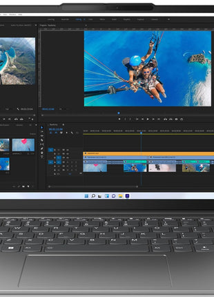 Lenovo Yoga Slim 6 13th Gen Intel Evo Core i5 13500H 14"(35.5cm) WUXGA-OLED 400Nit Laptop (16GB/1TB SSD/60Hz Refresh/Win 11/Office 2021/Backlit KB/Alexa/3 Month Game Pass/Grey/1.3Kg), 83E00012IN 