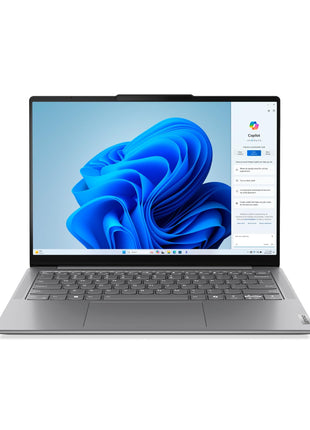 Lenovo Yoga Slim 7 2025 Intel Core Ultra 7 155H 14"(35.5cm) WUXGA-OLED 400Nits Laptop (16GB RAM/512GB SSD/AI PC/2Wx4 Speakers/Windows 11/Office Home 2024/1Yr ADP Free/Grey/1.39Kg), 83CV009XIN 