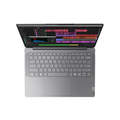Lenovo Yoga Slim 7 Intel Core Ultra 5 125H Built-in AI 14"(35.5cm) WUXGA-OLED 400Nits Laptop (16GB/512GB SSD/60Hz/100% DCI-P3/Win11/MSO 21/1Yr ADP Free/Alexa/3 month Game Pass/Grey/1.39Kg), 83CV003MIN 
