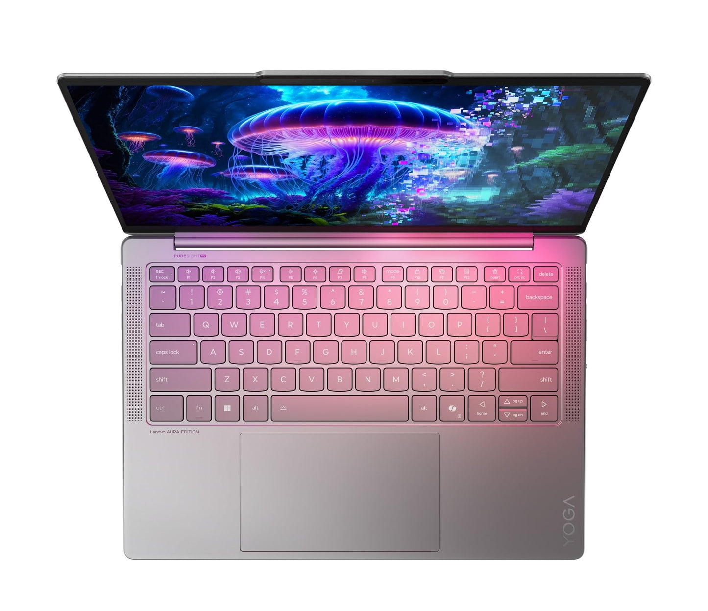 Lenovo Yoga Slim 7 Aura Edition Intel Core Ultra 5 228V,Copilot+ AI PC(32GB RAM/1TB SSD/14(35.5cm) WUXGA OLED AI Now/40 Tops/Windows 11/Office Home 2024/1Yr ADP/Grey/1.19Kg), 83JX001LIN AI Laptop 