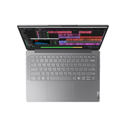 Lenovo Yoga Slim 7 Intel Core Ultra 5 125H Built-in AI 14"(35.5cm) WUXGA-OLED 400Nits Laptop (16GB/512GB SSD/60Hz/100% DCI-P3/Win11/MSO 21/1Yr ADP Free/Alexa/3 month Game Pass/Grey/1.39Kg), 83CV003MIN 