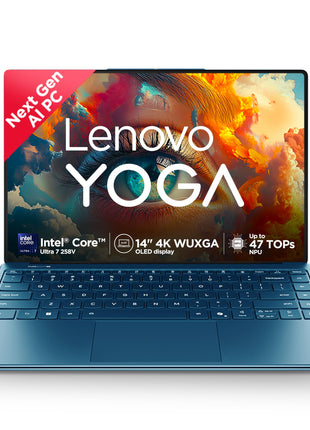 Lenovo Yoga Slim 9 Intel Evo Ultra 7 Teal 14in OLED Laptop 