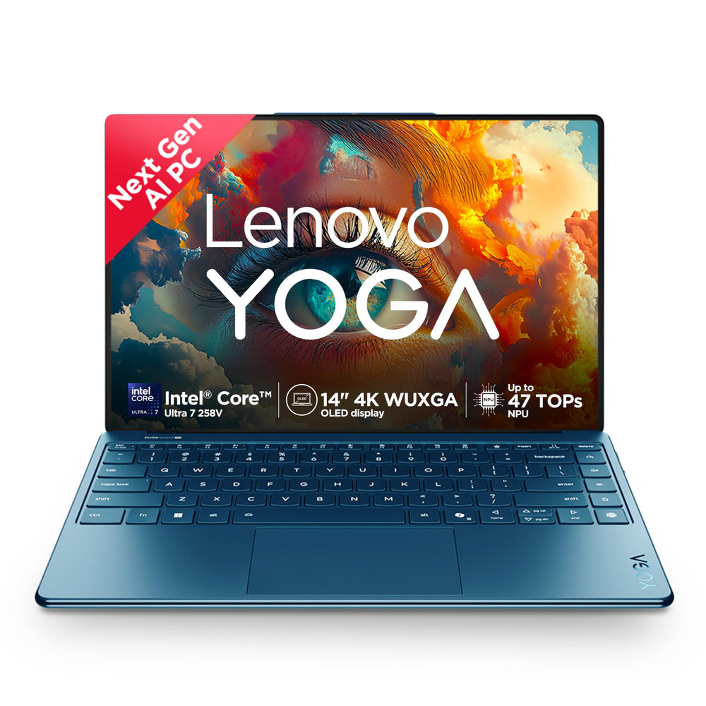 Lenovo Yoga Slim 9 Intel Evo Ultra 7 Teal 14in OLED Laptop