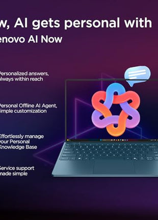Lenovo Yoga Slim 9 Intel Evo Ultra 7 Teal 14in OLED Laptop 