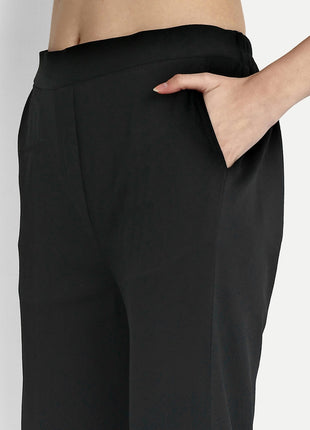 Leriya Fashion 3-Piece Blazer Set for Women (2XL, Black) 