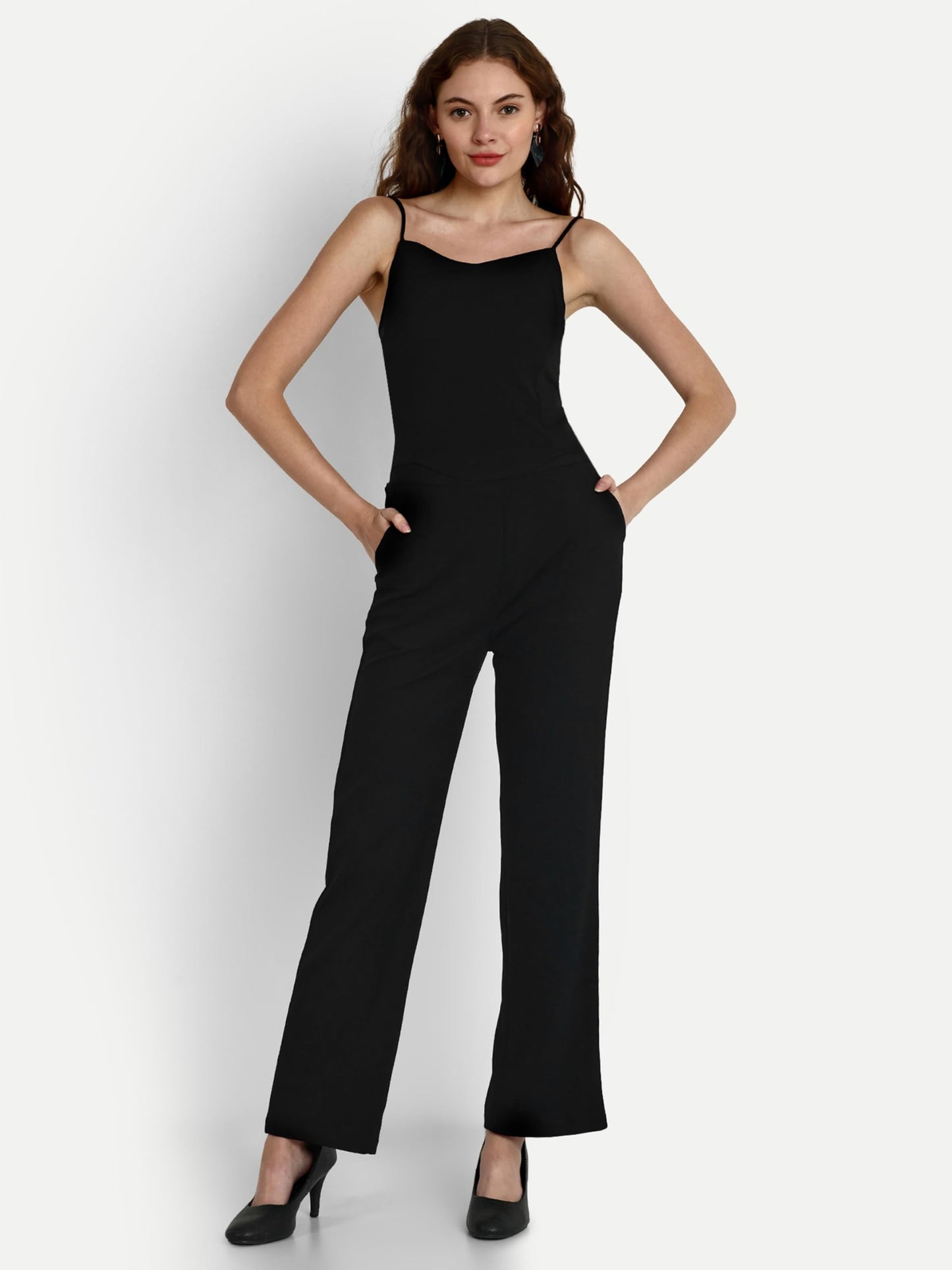 Leriya Fashion 3-Piece Blazer Set for Women (2XL, Black) 