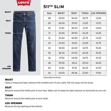 Levi's Men's 511 Slim Fit Mid-Rise Light Fade Stretchable Jeans Black | Rise Style: Mid Rise 