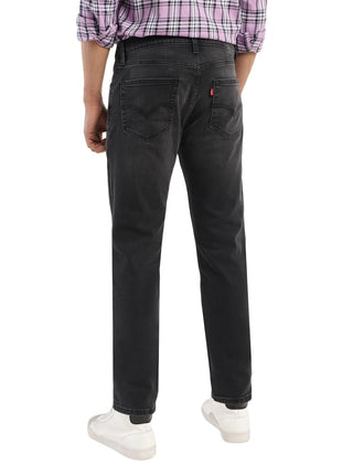 Levi's Men's 511 Slim Fit Mid-Rise Light Fade Stretchable Jeans Black | Rise Style: Mid Rise 