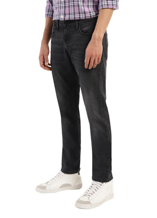 Levi's Men's 511 Slim Fit Mid-Rise Light Fade Stretchable Jeans Black | Rise Style: Mid Rise 