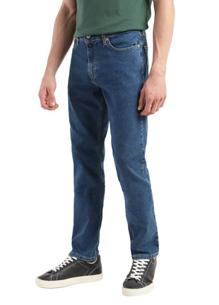Levi's Men's 511 Slim Fit Mid Rise Stretchable Jeans Blue 