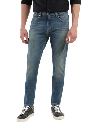 Levi's Men's 512 Slim Tapered Fit Mid Rise Light Fade Stretchable Jeans Blue 