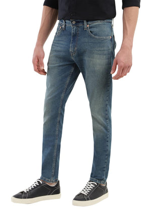 Levi's Men's 512 Slim Tapered Fit Mid Rise Light Fade Stretchable Jeans Blue 
