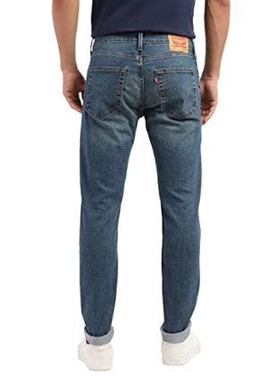 Levi's Men's 512 Slim Tapered Fit Mid Rise Light Fade Stretchable Jeans Blue 