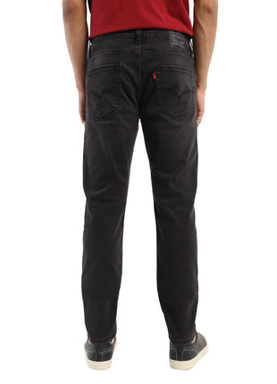 Levi's Men's Mid Rise 512 Slim Tapered Fit Mid-Rise Light Fade Stretchable Jeans Black, 30 