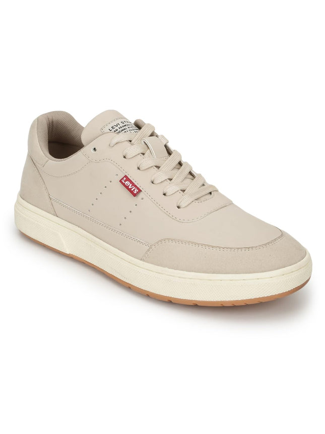 Levi's Mens Denver Beige Casual Sneakers - 7 UK (87970-0151) 