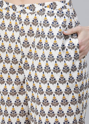 Libas Women's Cotton Kurta Sets (13033O_Multicoloured 