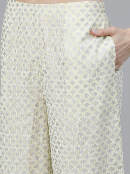 Libas Women's Cotton Kurta Sets (13040O_Yellow 