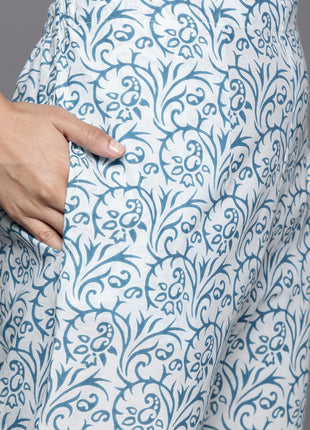 Libas Women's Cotton Kurta Sets (33204O_Blue 