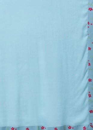 Libas Women's Cotton Kurta Sets (6909_Blue 