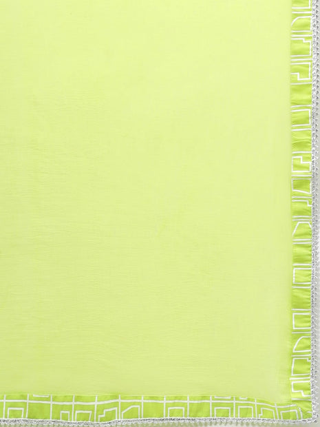 Libas Women's Cotton Kurta Sets (6915_Green 