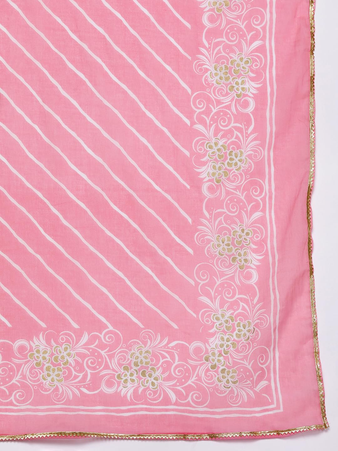 Libas Women's Pure Cotton Kurta Sets (34251_Pink 