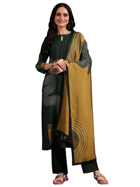 Libas Women's Silk Blend Kurta Set (36771O 