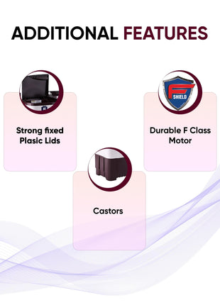Lloyd 7.5 kg 5 Star Semi Automatic Top Load Washing Machine |1300 RPM | Soak Function | 3 Wash Programs | Swift Dry | Magic Filter, (GLWMS75DDMAC, Dark Maroon and White) 