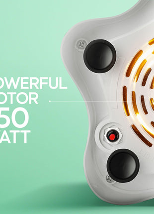 Longway Super Dlx 750 Watt Juicer Mixer Grinder with 4 Jars for Grinding, Mixing, Juicing with Powerful Motor | 2 Years Warranty | (White & Blue, 4 Jars) 