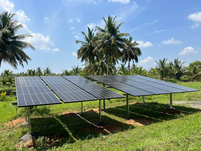 Loom Solar Panel Shark 575W TOPCon Bifacial, N-Type, Dual Glass Black Frame Panel, 144 Cells Half-Cut, IP68 Rated, BIS Certified, Efficiency 22.30%, Non DCR, Performance Warranty 25 Years (Pack of 8) 