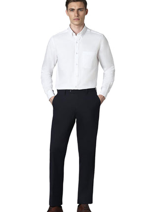 Louis Philippe Cotton Men's Classic Fit Shirt (LPSFMCLPG89904_White, 42 