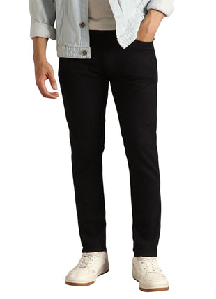 Louis Philippe Jeans Men's Slim Jeans (LRDNNCTPR03752_Navy 