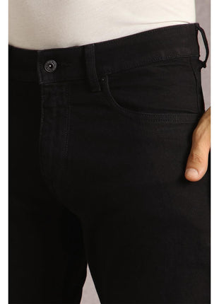 Louis Philippe Jeans Men's Slim Jeans (LRDNNCTPR03752_Navy 