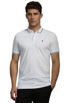 Louis Philippe Men's Solid Slim Fit T-Shirt (LYKPCSLBL03938_White 