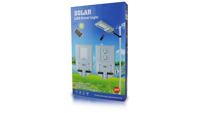 Lumen City Solar Street Light 20W Lens Model with Motion Sensor, 2Year Warranty 