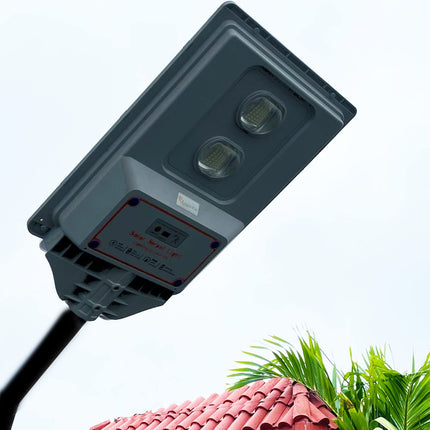Lumen City Solar Street Light 20W Lens Model with Motion Sensor, 2Year Warranty 